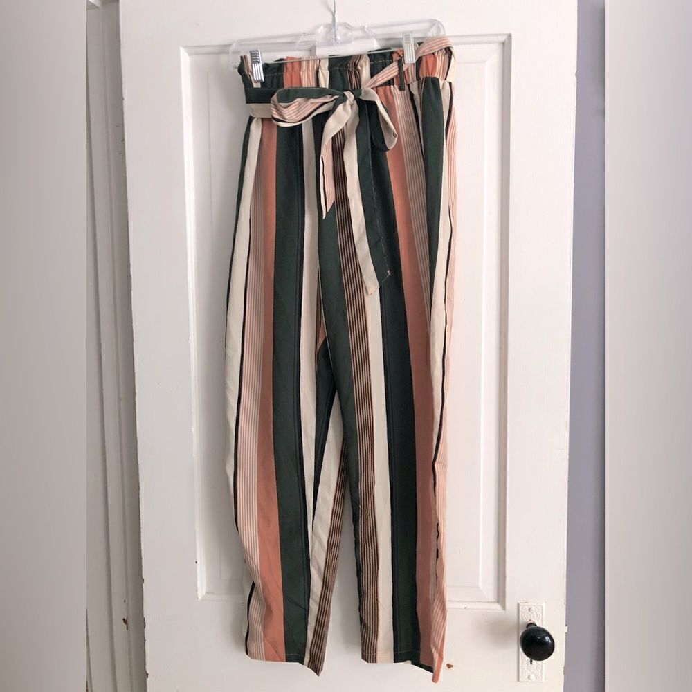 Paper Bag Dress Pants